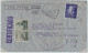 ESPAGNE / ESPANA - 1950 Ed.1074 (y Ed.945) Cancelado "CAJA POSTAL DE AHOROS Suc.9 BARCELONA" En Carta A Nueva York - Brieven En Documenten