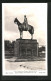 CPA Casablanca, Statue Du Maréchal Lyautey  - Casablanca