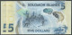 Solomon Islands - 2 X 5 Dollars Consecutive - 2019 ( 2022 ) - Pick: New - Serie A/5 - Polymer - Salomons