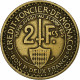 Monaco, Louis II, 2 Francs, 1924, Bronze-Aluminium, TTB+, Gadoury:MC129, KM:112 - 1922-1949 Louis II