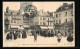 CPA Abbeville, Place De L`Amiral-Courbet, Un Jour De Marché  - Abbeville