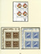 UNO Wien Jahrgang 1991 Postfrisch 4er Blöcke Auf Lindner Vordruck #HL041 - Autres & Non Classés