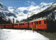 12522326 Rhaetische Bahn Bernina-Express Morteratsch Bellavista Piz Bernina Eise - Altri & Non Classificati