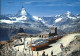 12486246 Zermatt VS Station Gornergrat Mit Matterhorn Und Dt. Blanche  - Altri & Non Classificati