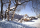 12439336 Tarasp Schloss Winterpanorama Alpen Tarasp - Sonstige & Ohne Zuordnung