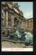 Lithographie Roma, La Fontana Di Trevi  - Autres & Non Classés