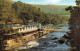 R082384 Chain Bridge And River Dee. Llangollen. Salmon - World