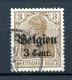 Deutsche Besetzung WK I LP Belgien 11 A III Gestempelt Gepr. Hey #HK366 - Occupazione 1914 – 18