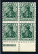 Deutsches Reich 4er Block 85 IIe Postfrisch Geprüft Jäschke #HF152 - Unused Stamps