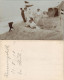 Westerland-Sylt Frauen Bauen Sandburg Am Strand 1913 Privatfoto Foto - Autres & Non Classés