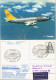 Condor Europa-Jet Flugzeug Airplane Avion 1985   Mit Sonderstempel Von ESSEN 1 - 1946-....: Ere Moderne