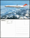 Ansichtskarte  Swissair Airline Flugzeug MCDONNELL-DOUGLAS MD-81 1980 - 1946-....: Moderne