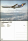 Ansichtskarte  Lufthansa Boeing 727 Europa Jet Flugwesen - Flugzeuge 1980 - 1946-....: Ere Moderne