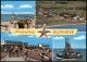 Burhave-Butjadingen Nordseebad Strand Mehrbild-AK 4 Ansichten 1975 - Autres & Non Classés
