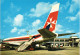 Postcard Valletta Luqa Airport - Flugzeug 1992 - Malte