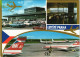 Postcard Prag Praha LETIŠTĚ PRAHA Flughafen OK Jet Flugzeug 1980 - Czech Republic