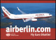 Ansichtskarte  AIR BERLIN Boeing 737-800: Flugzeuge - Airplane 1999 - 1946-....: Modern Era