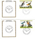 CAPEX 87  MNH  "BIRDS"  14 FDC - Otros & Sin Clasificación