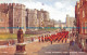 R081333 Guard Returning From Windsor Castle. Art Colour. Brian Gerald. Valentine - World