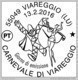 ITALIA - Usato - 2016 - Carnevale Di Viareggio - Burlamacco E Ondina -  0,95 - 2011-20: Usados