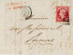 17 Juin 1862 N°17B Rose Vif  Sur Lettre De Hirson Vers Vervins - 1849-1876: Periodo Clásico