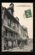 CPA La Ferté Bernard, Rue Carnot Et Vieille Maison Du XVe Siècle  - Other & Unclassified