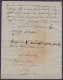 L. (note De Service ?) Datée 19 Février 1511 (?) De La Poste De JEMEPPE Pour Poste De LIEGE - 1598-1621 (Paesi Bassi Indipendenti)