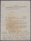 L. (note De Service ?) Datée 19 Février 1511 (?) De La Poste De JEMEPPE Pour Poste De LIEGE - 1598-1621 (Pays-Bas Indépendants)