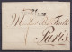 L. Datée 1 Décembre 1808 De VERVIERS Pour PARIS - Griffe "96/ VERVIERS" - Port "7" (au Dos: Cachet Date Arrivée "Décembr - 1794-1814 (Franse Tijd)