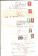 Delcampe - 4J2 --- 46 LOT --- 37 Lettres Flammes Différéntes Secap Briat - Mechanische Stempels (reclame)