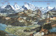 11385101 Interlaken BE Und Umgebung Panoramakarte Interlaken - Autres & Non Classés