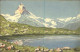 11384937 Zermatt VS Matterhorn Kuenstlerkarte Zermatt VS - Andere & Zonder Classificatie