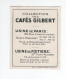 Chromo Costumes BERRY 55 X 45 Mm TB Cafés Gilbert  2 Scans - Tea & Coffee Manufacturers