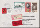 DDR-Brief An Die Philatelia'82 Nach Hannover MiF Eil-R-Bf WERMSDORF 5.11.1982 - Briefmarkenausstellungen