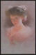 Künstler-AK Mädchen Im Rosa Kleid Mit Weißen Haarschleifen, Gelaufen 3.1.1911 - Non Classés