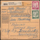 Landpost 7411 Reicheneck Auf Paketkarte Reicheneck über REUTLINGEN 31.10.62 - Sonstige & Ohne Zuordnung