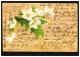 Lyrik-AK Blumenzweig, Gedicht Blumensprache Treue Freundschaft, FARGE 11.6.1903 - Altri & Non Classificati