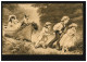 Tiere-AK Kinder Ziehen Boot Mit Hund, GRAZ 1.9.1913 - Chiens