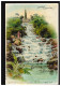 AK Gruss Aus Berlin: Wasserfall Im Victoria Park, BERLIN W. 8 - 20.8.1899 - Altri & Non Classificati