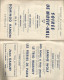 Delcampe - Programme 1957  BOURGUEIL Musique LA SIRENE  DE PARIS  WOLF   MUSIC HALL  BAL TOURRAINE - Programmes