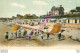 50.  SAINT PAIR SUR MER .  La Plage à Marée Basse .  CPA Animée . - Saint Pair Sur Mer