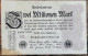 Billet Allemagne 2 Millions Mark 9 - 8 - 1923 / Zwei Millionen Mark / 2.000.000 - 2 Miljoen Mark