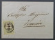 LOMBARDEI STEMPELMARKE 4 II, 30 Cmi. Auf Brief DESENZANO, Geprüft, KW 650,- € - Lombardo-Vénétie