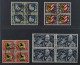 SCHWEIZ 241-44 VIERERBLOCK Juventute 1927 (SBK J53-56) ZentrumStempel, 130,-SFr. - Usati