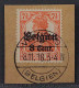 1916, I. Weltkrieg BELGIEN 13 B II, Zwischenraum Weit, Briefstück, Geprüft BPP - Bezetting 1914-18