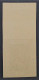 1922, SAAR Dienst 2 U ** 5 C. UNGEZÄHNT, Postfrisch, SELTEN, KW 220,-€ - Neufs