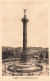 75-PARIS LA COLONNE DE JUILLET-N°T5275-B/0051 - Other & Unclassified