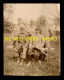 GROUPE DE MILITAIRES - 5 SUR UN COL - FORMAT 10.5 X 8.5 CM - War, Military