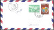 United Nations Vienna Cover Mailed To Damascus Syria 1984. World Food Program Environment Stamp - Storia Postale