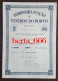 Portugal Textile Share * Companhia Fiação E Tecidos Do Porto  * Título De 5 Acções * 1946 * Shareholding - Textil